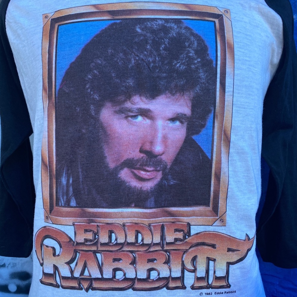 Vintage Band T-shirt Eddie Rabbit